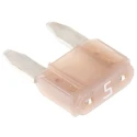 Littelfuse 5A Brown Miniature Car Fuse 32V DC Fast Acting Polyamide Body 0297005.WXNV