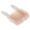 Littelfuse 5A Brown Miniature Car Fuse 32V DC Fast Acting Polyamide Body 0297005.WXNV
