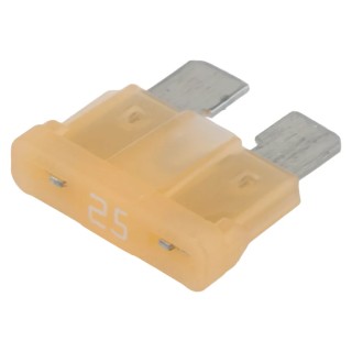 Littelfuse 25A White ATO Blade Car Fuse Fast Acting 32V DC 0287025.PXCN