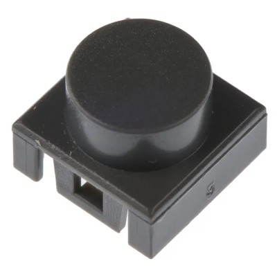 C & K Grey Round Push Button Cap for Use with KSA & KSL Series Sealed Tact Switch BTN K02 10