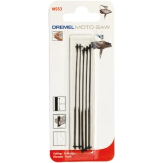 Dremel Reciprocating Saw Blade 5-Piece Set 100 mm Blade Length 10 Teeth Per Inch 2615MS53JA