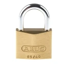 ABUS Weatherproof Keyed Steel and Brass Padlock with 6.5 mm Shackle Diameter and 40 mm Body Width 65/40 MK65401