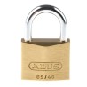 ABUS Weatherproof Keyed Steel and Brass Padlock with 6.5 mm Shackle Diameter and 40 mm Body Width 65/40 MK65401