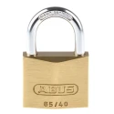 ABUS Weatherproof Keyed Steel and Brass Padlock with 6.5 mm Shackle Diameter and 40 mm Body Width 65/40 MK65401