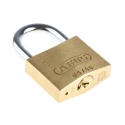 ABUS Weatherproof Keyed Steel and Brass Padlock with 6.5 mm Shackle Diameter and 40 mm Body Width 65/40 MK65401
