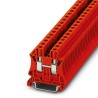 Phoenix Contact Feed Through Terminal Block Red 0.2 to 10 mm² Wire Size 1-Level Screw Termination 1kV 57A UT 6 RD 3045185