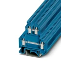 Phoenix Contact Feed Through Terminal Block Blue 0.2mm² to 4 mm² Cable CSA 2-Level Screw Termination 24A Current 2770095