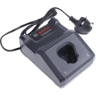 Bosch Battery Charger for use with Bosch Professional 12 V Batteries, Type G - British 3-Pin 1600A019R4