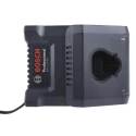 Bosch Battery Charger for use with Bosch Professional 12 V Batteries, Type G - British 3-Pin 1600A019R4