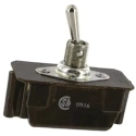 TE Connectivity Panel Mount Toggle Switch On-Off DPST Screw Terminal 250 V ac 7402K4