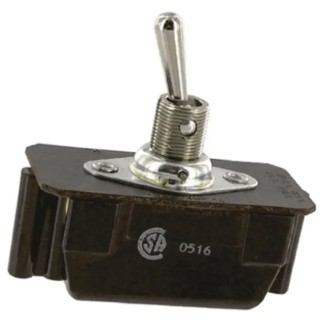 TE Connectivity Panel Mount Toggle Switch On-Off DPST Screw Terminal 250 V ac 7402K4