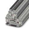 Phoenix Contact Double Level Terminal Block UTTB 2.5-PV Series Grey 500V 24A Screw Termination 3044652