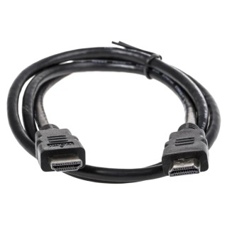 Roline High Speed 1 m HDMI Cable Male to Male Black PVC Jacket 11.04.5541-10