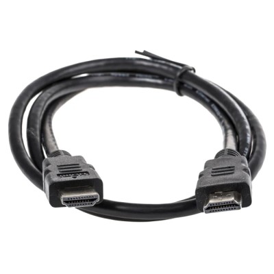 Roline High Speed 1 m HDMI Cable Male to Male Black PVC Jacket 11.04.5541-10