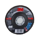 3M 769F Zirconium Precision Shaped Grain Flap Disc 115 mm Fine Grade P40 Grit Quick Change 7100196540