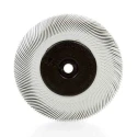 3M Abrasive Filled Bristles Radial Abrasive Brush, 152.4 mm Diameter, Flange Fixing, Max Speed 10000rpm 7100138298