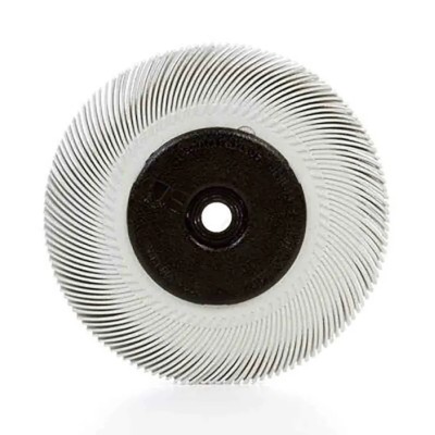 3M Abrasive Filled Bristles Radial Abrasive Brush, 152.4 mm Diameter, Flange Fixing, Max Speed 10000rpm 7100138298
