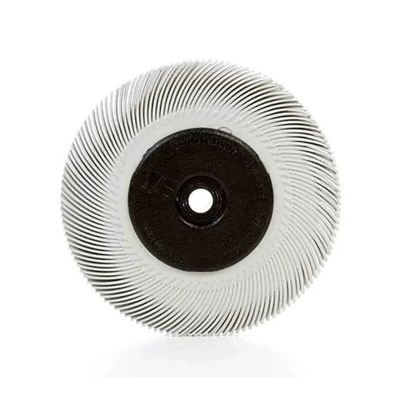 3M Abrasive Filled Bristles Radial Abrasive Brush, 152.4 mm Diameter, Flange Fixing, Max Speed 10000rpm 7100138298