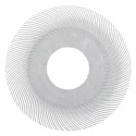 3M Abrasive Filled Bristles Radial Abrasive Brush, 152.4 mm Diameter, Flange Fixing, Max Speed 10000rpm 7100138298