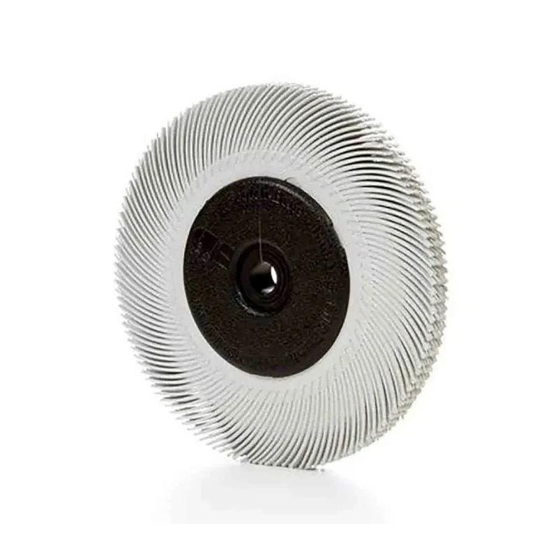 3M Abrasive Filled Bristles Radial Abrasive Brush, 152.4 mm Diameter, Flange Fixing, Max Speed 10000rpm 7100138298