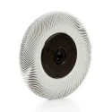 3M Abrasive Filled Bristles Radial Abrasive Brush, 152.4 mm Diameter, Flange Fixing, Max Speed 10000rpm 7100138298