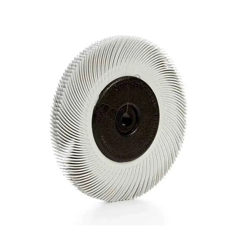 3M Abrasive Filled Bristles Radial Abrasive Brush, 152.4 mm Diameter, Flange Fixing, Max Speed 10000rpm 7100138298