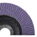 3M Zirconia Aluminium Flap Disc 125 mm Fine Grade P60 Grit Quick Change 10 Per Pack 7100196799