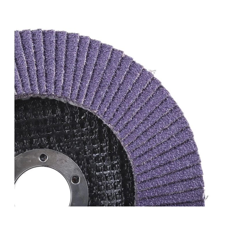 3M Zirconia Aluminium Flap Disc 125 mm Fine Grade P60 Grit Quick Change 10 Per Pack 7100196799