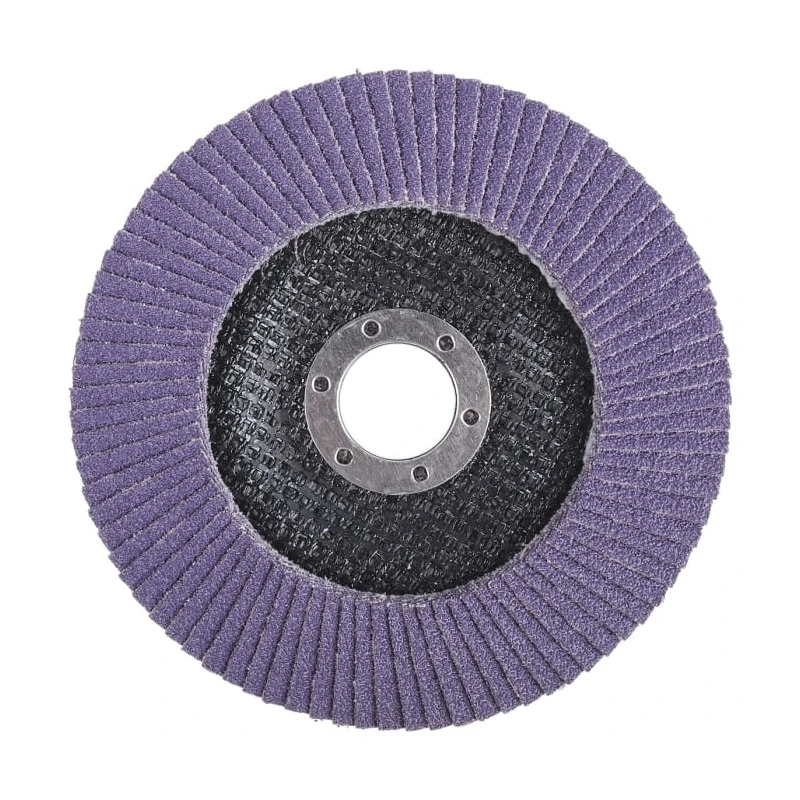 3M Zirconia Aluminium Flap Disc 125 mm Fine Grade P60 Grit Quick Change 10 Per Pack 7100196799