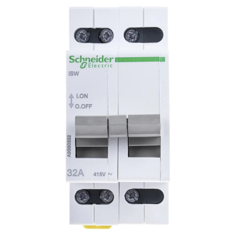 Schneider Electric 3-Pole Surface Isolator Switch ISW Series, 32A, IP40, Grey Handle A9S60332