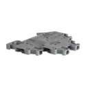 Phoenix Contact UTTB 2.5-DIO/UL-UR Series Grey 2-Level Feed Through Component Terminal Block 500V 28A Screw 3046728