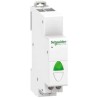 Schneider Electric Flush Green, Red LED Indicator Light iIL 48V ac/dc Flush Mount Round A9E18335