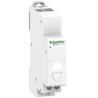 Schneider Electric Flush White LED Indicator, iIL Series, Flush Mount, Round, 230V AC, LED Lamp, IPXX IP20 A9E18322