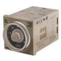 Omron DIN Rail, Panel Mount Timer Relay 2-Contact DPDT 200-240V AC, 0.05 to 12 min OFF Delay H3CR