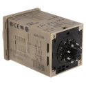 Omron DIN Rail, Panel Mount Timer Relay 2-Contact DPDT 200-240V AC, 0.05 to 12 min OFF Delay H3CR
