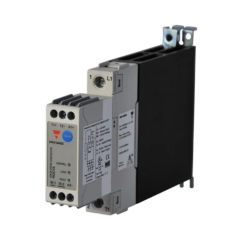 Carlo Gavazzi Solid State Relay 30 A Load, 600 V AC Load, DIN Rail Mount, 4-32 V DC Control RGC1S