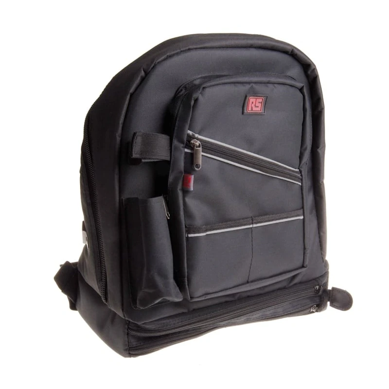 RS PRO Polyester Backpack Tool Bag with Shoulder Strap 340 mm x 220 mm x 410 mm 788-7211