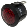 RS PRO Red Panel Mount Indicator 12V dc Flush Bezel Black Nylon Body 793-2553