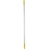 Vikan Yellow Anodised Aluminium, Polypropylene Mop Handle 1.26 m 29586