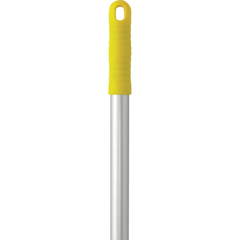 Vikan Yellow Anodised Aluminium, Polypropylene Mop Handle 1.26 m 29586