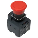 Omron Emergency Stop Push Button 22 mm Panel Mount, 2 NC/1 NO Contacts, Turn Reset Actuation, IP69K, IP65 A22NE-M-PD12-N