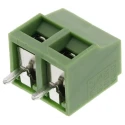 RS PRO PCB Terminal Block 2-Contact 5.08 mm Pitch 1 Row 300V 16A Polyamide Housing 790-1064