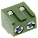 RS PRO PCB Terminal Block 2-Contact 5.08 mm Pitch 1 Row 300V 16A Polyamide Housing 790-1064
