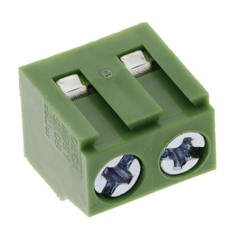 RS PRO PCB Terminal Block 2-Contact 5.08 mm Pitch 1 Row 300V 16A Polyamide Housing 790-1064