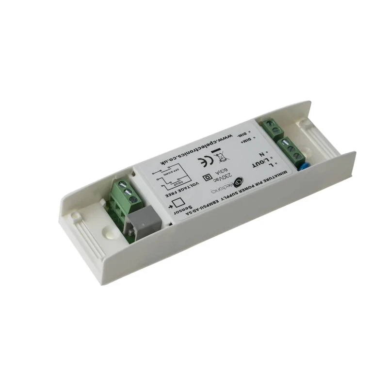 RS PRO PIR Sensor 230V AC, 1.1W Power, Diameter 28mm, Height 30mm, Ceiling Mounting 796-2043