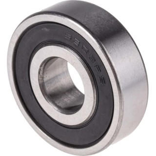 RS PRO Single Row Deep Groove Ball Bearing Steel Cage, 17 mm ID, 47 mm OD, 14 mm Width, C3 Clearance 6303-2RS/C3