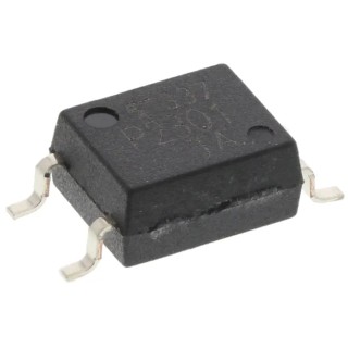 Toshiba DC Input Surface Mount Optocoupler, Transistor Output, 4-Pin SOIC Package TLP2301