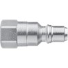 CEJN Steel Hydraulic Quick Connect Coupling Male G 1 in, 250 bar C105256209