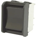 APEM DPDT On-Off-On Rocker Switch Panel Mount Melamine Housing 16A 22x30 mm 2649LP/2A232000L0
