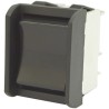 APEM DPDT On-Off-On Rocker Switch Panel Mount Melamine Housing 16A 22x30 mm 2649LP/2A232000L0